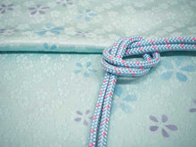 画像をギャラリービューアに読み込む, 帯揚げ 帯締め セット 正絹カジュアル向き 丸組 水色 桜 帯あげ ピンク 帯〆 和装 小物 レディース 女性 婦人 おびあげ おびじめ