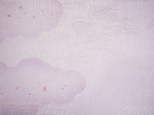 画像をギャラリービューアに読み込む, 帯揚げ 帯締め セット 正絹カジュアル向き 丸組 藤色 雲 帯あげ オレンジ 帯〆 和装 小物 レディース 女性 婦人 おびあげ おびじめ