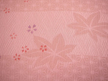 画像をギャラリービューアに読み込む, 帯揚げ 帯締め セット 正絹カジュアル向き 丸組 ピンクベージュ 紅葉 桜 帯あげ 水色 帯〆 和装 小物 レディース 女性 婦人 おびあげ おびじめ