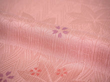 画像をギャラリービューアに読み込む, 帯揚げ 帯締め セット 正絹カジュアル向き 丸組 ピンクベージュ 紅葉 桜 帯あげ 水色 帯〆 和装 小物 レディース 女性 婦人 おびあげ おびじめ