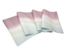 画像をギャラリービューアに読み込む, 帯揚げ 帯締め セット 正絹 渋薄紫×淡い水色地 桜地紋 渋薄紫×ゴールド 帯締 高麗 平打ち 訪問着 付け下げ 色無地 フォーマル お出かけ 和装小物 着付け小物 着物 和服 和装 レディース 女性