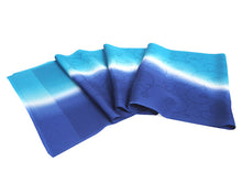 画像をギャラリービューアに読み込む, 帯揚げ 帯締め セット 正絹 青×群青色 唐草地紋 渋薄紫×ゴールド 帯締 高麗 平打ち 丹後ちりめん 訪問着 付け下げ 色無地 フォーマル お出かけ 和装小物 着付け小物 着物 和服 和装 レディース 女性