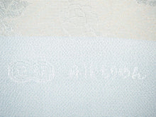 画像をギャラリービューアに読み込む, 帯揚げ 帯締め セット 正絹 渋水色ぼかし 花唐草地紋 薄黄土色×ゴールド 帯締 高麗 平打ち 訪問着 付け下げ 色無地 フォーマル お出かけ 和装小物 着付け小物 着物 和服 和装 レディース 女性