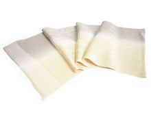 画像をギャラリービューアに読み込む, 帯揚げ 帯締め セット 正絹 クリーム色×ピンクベージュ 桜地紋 クリームイエロー×ゴールド 帯締 高麗 平打ち 訪問着 付け下げ 色無地 フォーマル お出かけ 和装小物 着付け小物 着物 和服 和装 レディース 女性