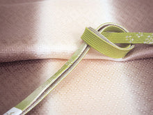 画像をギャラリービューアに読み込む, 帯揚げ 帯締め セット 正絹 ブラウン×ライトベージュ 七宝 うぐいす色×ゴールド 帯締 高麗 平打ち 訪問着 付け下げ 色無地 フォーマル お出かけ 和装小物 着付け小物 着物 和服 和装 レディース 女性