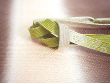 画像をギャラリービューアに読み込む, 帯揚げ 帯締め セット 正絹 ブラウン×ライトベージュ 七宝 うぐいす色×ゴールド 帯締 高麗 平打ち 訪問着 付け下げ 色無地 フォーマル お出かけ 和装小物 着付け小物 着物 和服 和装 レディース 女性