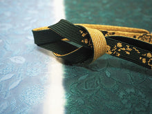 画像をギャラリービューアに読み込む, 帯揚げ 帯締め セット 正絹 深緑×水色 牡丹唐草 深緑×ゴールド 帯締 高麗 平打ち 訪問着 付け下げ 色無地 フォーマル お出かけ 和装小物 着付け小物 着物 和服 和装 レディース 女性
