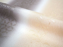 画像をギャラリービューアに読み込む, 帯揚げ 帯締め セット 正絹 薄オレンジ色×グレージュ 亀甲 唐草 クリーム色×ゴールド 帯締 高麗 平打ち 訪問着 付け下げ 色無地 フォーマル お出かけ 和装小物 着付け小物 着物 和服 和装 レディース 女性