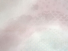 画像をギャラリービューアに読み込む, 帯揚げ 帯締め セット 正絹 ライトグレ×薄青緑 亀甲 雪輪 菊 ピンク×ゴールド 帯締 高麗 平打ち 訪問着 付け下げ 色無地 フォーマル お出かけ 和装小物 着付け小物 着物 和服 和装 レディース 女性