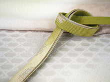 画像をギャラリービューアに読み込む, 帯揚げ 帯締め セット 正絹 レモンイエロー×グレー 亀甲 雪輪 菊 うぐいす色×ゴールド 帯締 高麗 平打ち 訪問着 付け下げ 色無地 フォーマル お出かけ 和装小物 着付け小物 着物 和服 和装 レディース 女性