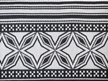 画像をギャラリービューアに読み込む, 角帯 メンズ 帯 シルバー地 紺 菱 市松 着物や浴衣に合わせて リバーシブルなのでオシャレ