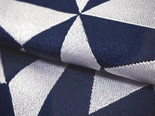 画像をギャラリービューアに読み込む, 角帯 メンズ 帯 シルバー 紺 麻の葉 着物や浴衣に合わせて リバーシブルなのでオシャレ