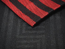 画像をギャラリービューアに読み込む, 角帯 メンズ 帯 赤 黒 縞 着物や浴衣に合わせて リバーシブルなのでオシャレ