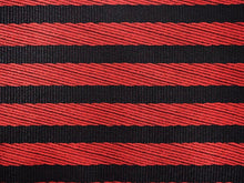 画像をギャラリービューアに読み込む, 角帯 メンズ 帯 赤 黒 縞 着物や浴衣に合わせて リバーシブルなのでオシャレ