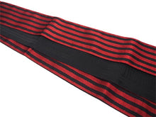 画像をギャラリービューアに読み込む, 角帯 メンズ 帯 赤 黒 縞 着物や浴衣に合わせて リバーシブルなのでオシャレ