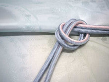 画像をギャラリービューアに読み込む, コーディネート済 袷着物4点セット(着物・名古屋帯・帯揚げ・帯締め) 自宅で洗濯OK L クリーム地格子柄きもの チャコールグレー地花柄帯 コーディネートが不安な方に