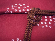 画像をギャラリービューアに読み込む, コーディネート済 袷着物4点セット(着物・名古屋帯・帯揚げ・帯締め) 自宅で洗濯OK L クリーム地梅きもの 薄茶色地オリエンタル帯 コーディネートが不安な方に