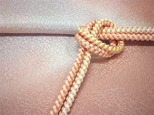 画像をギャラリービューアに読み込む, コーディネート済 袷着物4点セット(着物・名古屋帯・帯揚げ・帯締め) 自宅で洗濯OK L クリーム地花唐草柄きもの チャコールグレー地オリエンタル柄帯 コーディネートが不安な方に