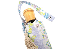 画像をギャラリービューアに読み込む, 日傘 着物 浴衣 晴雨兼用傘 UVカット 藤 薄紅藤 グレー ブルー パープル 遮熱・遮光で日焼け止め対策 ギフトにも