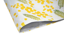 画像をギャラリービューアに読み込む, 日傘 着物 浴衣 晴雨兼用傘 UVカット ミモザ 水色 黄色 遮熱・遮光で日焼け止め対策 ギフトにも