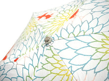 画像をギャラリービューアに読み込む, 日傘 着物 浴衣 晴雨兼用傘 UVカット 金魚 金赤 水色 黄色 赤 遮熱・遮光で日焼け止め対策 ギフトにも