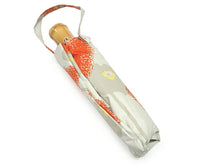 画像をギャラリービューアに読み込む, 日傘 着物 浴衣 晴雨兼用傘 UVカット ポピー グレーベージュ 赤 緋色 遮熱・遮光で日焼け止め対策 ギフトにも