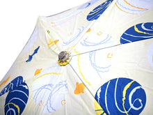 画像をギャラリービューアに読み込む, 日傘 着物 浴衣 晴雨兼用傘 UVカット 水風船 ライトイエロー 薄玉子色 青 遮熱・遮光で日焼け止め対策 ギフトにも