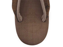 画像をギャラリービューアに読み込む, カレンブロッソ 草履 単品 Mサイズ 茶地 台 薄茶 グレー地 茶色 ボタニカル 鼻緒 レディース 軽い!歩きやすい!オシャレと人気のカフェ草履 安心の日本製