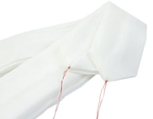 画像をギャラリービューアに読み込む, 腰紐 3本セット 3セット組(合計9本) 白 ホワイト 腰ひも モスリン製 こしひも 仮紐 着物 浴衣 和装 着付け小物 定番 和服 着付け小物 結婚式 留袖 訪問着 色無地 腰ひも こし紐 礼装 おしゃれ 通年用 大人 女性 レディース