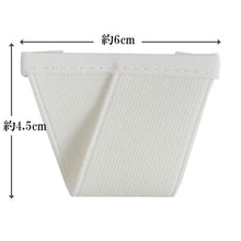 画像をギャラリービューアに読み込む, 衣紋抜き マジック三角 3個セット 白 えもん抜き えもんぬき 衿抜き えもん 衣文 着付け小物 着付 和装小物 和装 着物 和服 衿 長襦袢 襦袢 半襦袢 通年 オールシーズン ゆうパケット発送可能