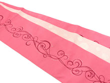 画像をギャラリービューアに読み込む, 洗える半幅帯 浴衣帯 Adam&Eve ブランド ピンク アラベスクライン 半巾帯 ラメ 水玉 リバーシブル ドット 柄 ゆかた 着物 帯 単品 カジュアル レディース 単品 簡単 アレンジ 長め 長尺 細帯 女性 夏着物 和装 和服 レトロ