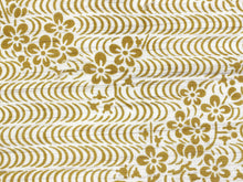 画像をギャラリービューアに読み込む, 【本麻名古屋帯 夏帯 仕立て上がり】淡いベージュ地水に梅柄 八寸名古屋帯 夏物 夏用 麻 女性 和装 和服 【送料無料】