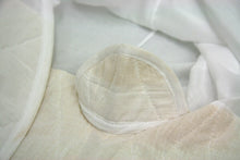 画像をギャラリービューアに読み込む, 着物スリップ 本麻 あしべ織 汗取りスリップ M L サイズ 和装下着 ワンピースタイプ 肌着 裾よけ レディース セール割引対象外  KBふら PP