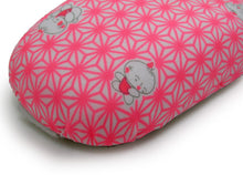 画像をギャラリービューアに読み込む, 帯枕 子供用 紐付き 七五三 お正月 ピンク 麻の葉 わらべ柄 和装小物 着付け小物 女の子 3歳 7歳 子供 キッズ 和服 和服 kb