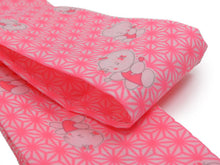 画像をギャラリービューアに読み込む, 伊達締め 子供用 七五三 お正月 わらべ柄 和装小物 着付け小物 着物 女の子 伊達じめ ピンク キッズ あす楽 ネコポス便発送可能 kb