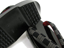 画像をギャラリービューアに読み込む, 草履 ウレタン フリーサイズ 印伝調 黒土台 市松 疲れない ウレタン 草履 女性 レディース 和装 和服 着物 ぞうり 履物 日本製 sw