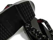 画像をギャラリービューアに読み込む, 草履 ウレタン フリーサイズ 印伝調 黒土台 とんぼ 疲れない ウレタン 草履 女性 レディース 和装 和服 着物 ぞうり 履物 日本製 sw