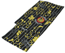 画像をギャラリービューアに読み込む, 阪神 タイガース グッズ 応援 浴衣 メンズ 黒 縞 ツタ M L ロゴ マーク 虎 生地 プリント ゆかた 男性 単品 縞 黄色 赤 木綿 コットン プロ野球 セール対象外