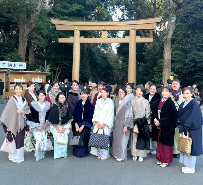 【開催レポート】Enjoy!! KIMONO 着物でお出かけ 着物で初詣　明治神宮参拝