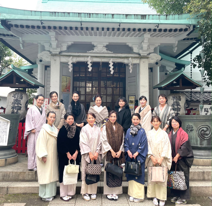 【開催レポート】Enjoy!! KIMONO 着物でお出かけ 「強運厄除け」で人気の『小網神社』散策とフレンチランチ