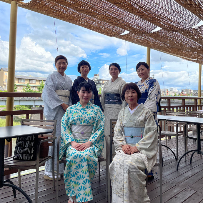 【開催レポート】Enjoy!! KIMONO 着物でおでかけ 京都 鴨川川床ランチ