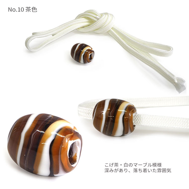 完売 正絹 帯紐 帯飾り とんぼ玉 白 柿色 楽天市場】＼ポイント2倍／【LINE登録で5%OFF】 トンボ玉 飾り紐 浴衣