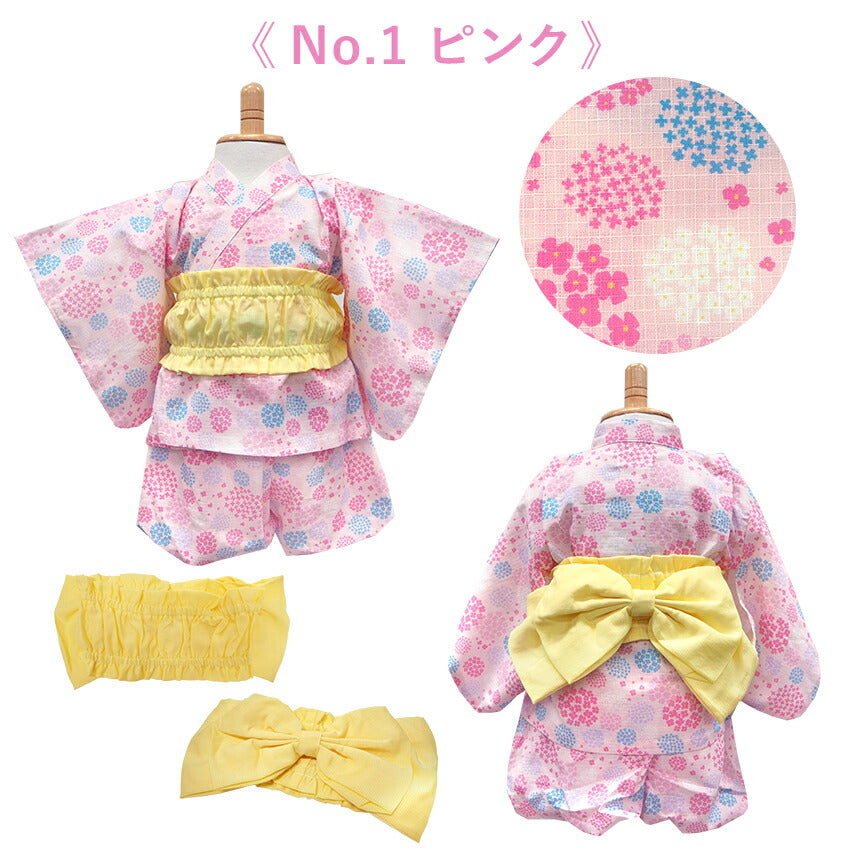娘3歳孫3歳様♡浴衣オーダー♡ 娘3歳孫3歳様♡浴衣オーダー♡