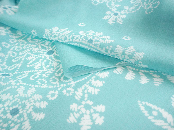 東レ爽竹洗える長襦袢反物 フルオーダーお仕立て付き セオα アクア