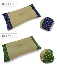 画像をギャラリービューアに読み込む, 敬老の日ギフト い草枕+今治タオルセット 日本製 おじいちゃん、おばあちゃんへのプレゼントに 日常生活をゆったり彩るお昼寝・就寝セット 4色展開枕+リバーシブルのフェイスタオル
