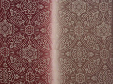 画像をギャラリービューアに読み込む, 絹 帯揚げ帯締めセット フォーマル向き 帯あげ（ワインレッド×焦茶 七宝唐花柄） 丹後ちりめん 平組 帯〆 （臙脂) 和装小物 レディース
