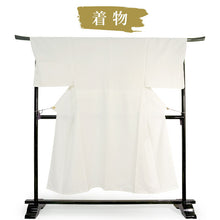 画像をギャラリービューアに読み込む, 洗える メンズ羽織・着物・袴3点セット 白 ホワイトシルバー 幾何学 M L LL 成人式や卒業式に
