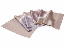 画像をギャラリービューアに読み込む, 正絹 帯揚げ帯締めセット フォーマル向き帯揚げ (薄茶地に青と紫の丸 唐花地紋) 平組 帯〆 (渋赤紫) 和装小物 レディース
