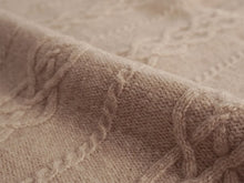 画像をギャラリービューアに読み込む, カーディガン 和装コート ベージュ YOUTOWA 継ぎ目のない求心編みのウール和装カーディガン 洋服にも合うモードでお洒落なデザイン
