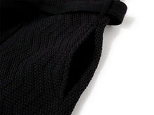 画像をギャラリービューアに読み込む, ニットドッキングコート ブラック YOUTOWA ビーバー生地とニットを組み合わせた冬のコート 人気のへちま衿が和装にもぴったり
